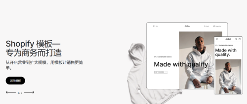 1分钟带你搞懂Shopify商店主题选择和设置(Shopify商店主题选择和设置)插图1