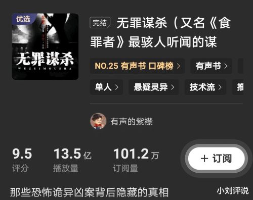 收听量超过10亿的有声小说(收听率最高的有声小说)插图5