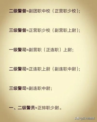 军衔等级肩章排列图片(军衔等级胸牌排列图片)插图9