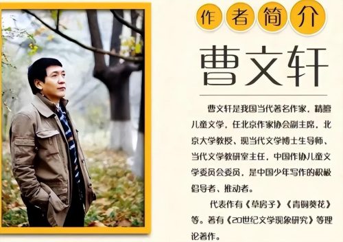 曹文轩的女儿叫什么 (曹文轩)插图