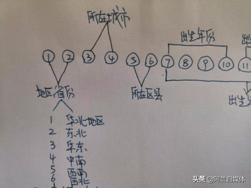 身份证号码的数字代表什么意义(身份证号码最后一位数代表你的命)插图2