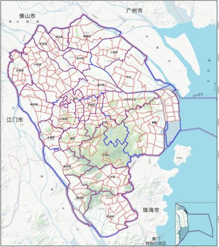 中山市镇区分布图(中山的镇区分布图)插图1