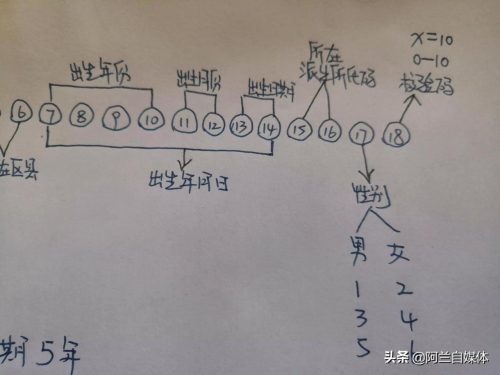 身份证号码的数字代表什么意义(身份证号码最后一位数代表你的命)插图4