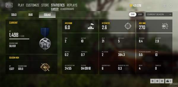 pubg段位等级表(pubg段位等级表2022)插图3