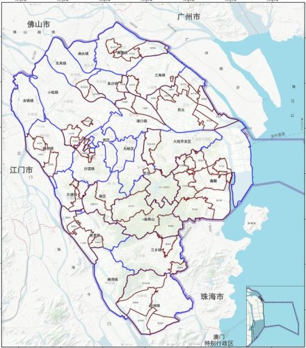 中山市镇区分布图(中山的镇区分布图)插图2