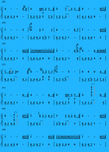 十大最好听钢琴谱排行榜(十大最好听的钢琴曲简谱)插图3