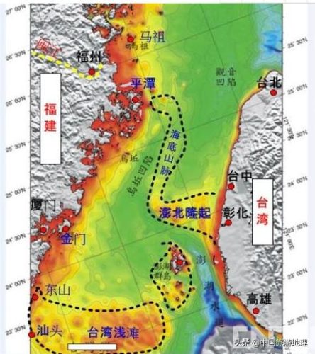 台湾海峡在地图上的位置(台湾海峡的位置图)插图4