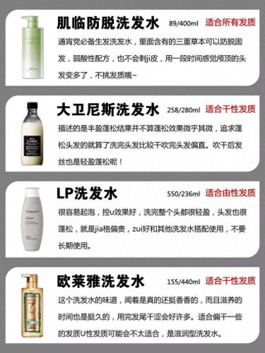 适合十大洗发水排行榜(央视公认防脱洗发水十大排名)插图2