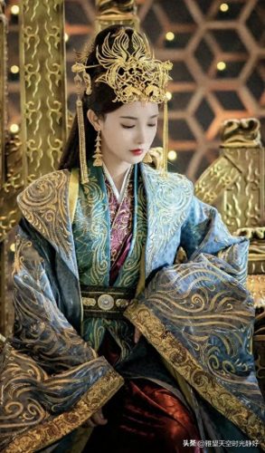 汉服头钗十大排行榜(抖音十大网红汉服)插图50