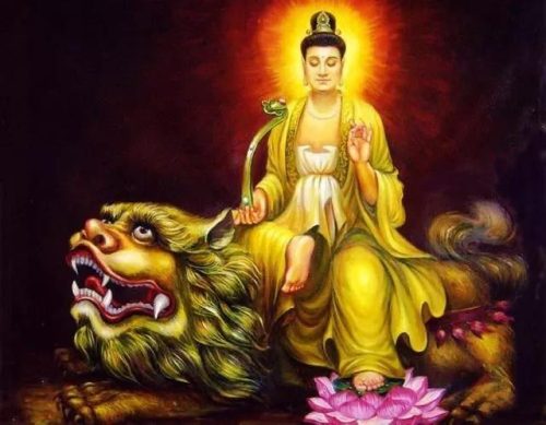 文殊菩萨心咒108遍回向孩子(诵完文殊菩萨108遍怎么回向给孩子)插图2