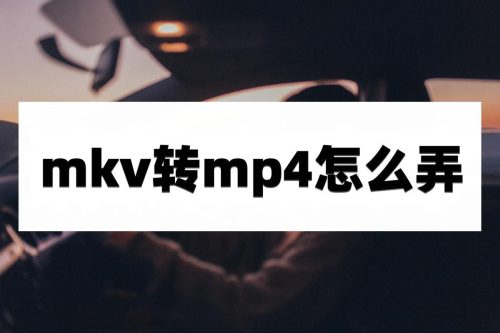 mkv转换mp4最简单方法(mkv转mp4如何做到无损)插图