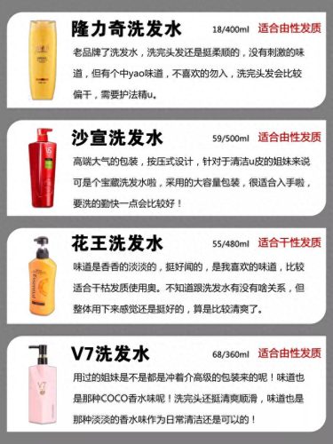 适合十大洗发水排行榜(央视公认防脱洗发水十大排名)插图5