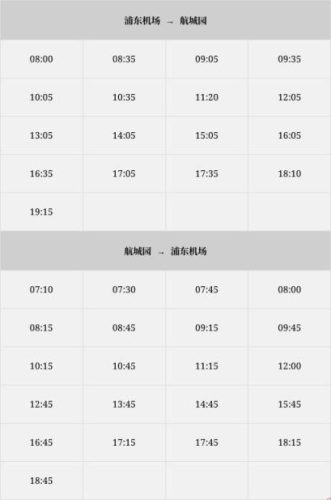 上海浦东机场巴士电话(上海浦东机场巴士怎么线上买票)插图10