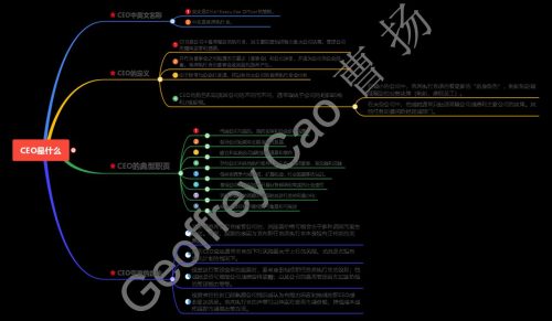 ceo和董事长区别(ceo翻译成中文)插图