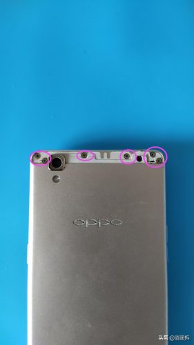 oppor7plus的拆解方式(oppor7s无工具拆机视频)插图