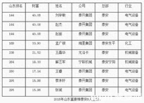 邹城市十大富豪排行榜名单(山东邹城市首富是谁)插图8