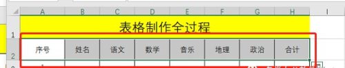 Excel表格制作(excel不规则表格怎么制作)插图11
