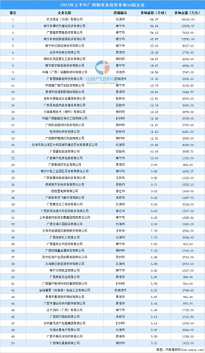 广西十大制造业公司排行榜(广西十大待遇最好国企)插图1