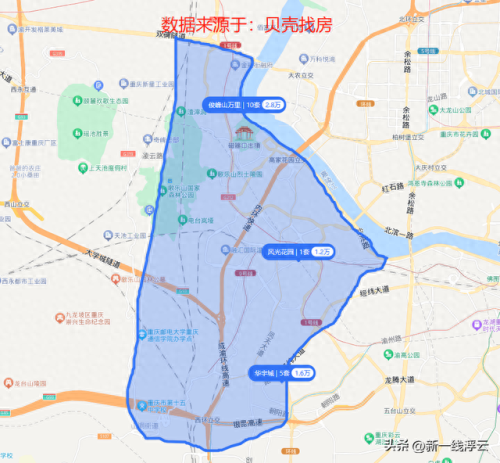 城市别墅售价排名前十(城市山谷别墅法拍房)插图4