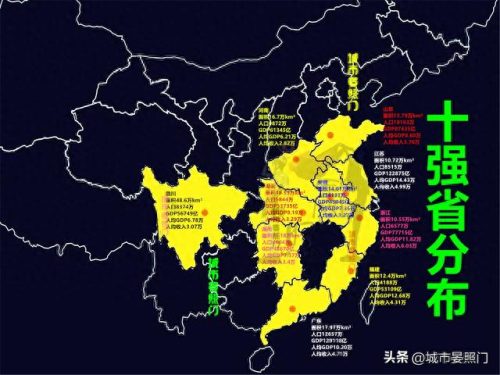 河南排名前十的省份(河南18个地级市排名)插图