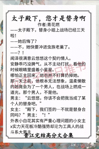 晋江十大高质量小说排行榜(晋江文学网评分高的小说)插图6