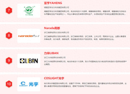 十大电瓶摩托车品牌排行榜(电瓶十大品牌排名大全)插图1