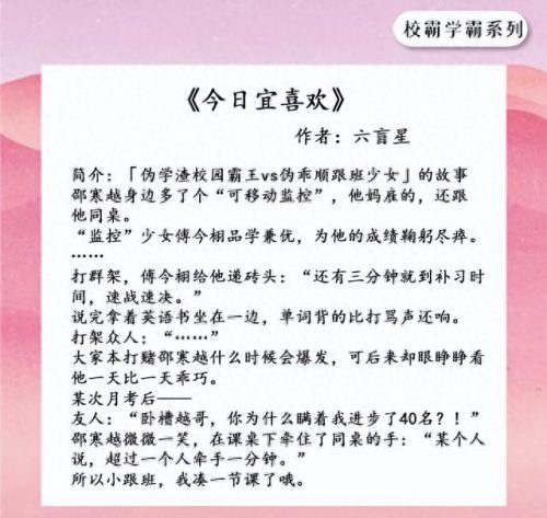 校园十大校霸小说排行榜(校园小说排行榜前十名校霸)插图