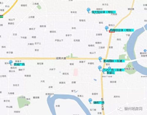 赣州新区商场排名前十(赣州蓉江新区规划沙盘)插图1