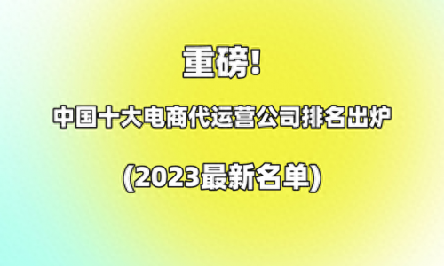配送系统品牌排名前十(配送系统品牌排行榜)插图