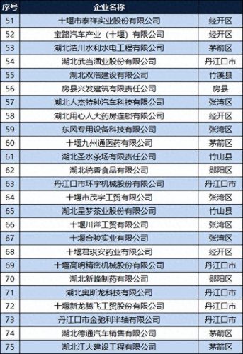 十堰能源公司排名前十(十堰正规企业排名)插图3