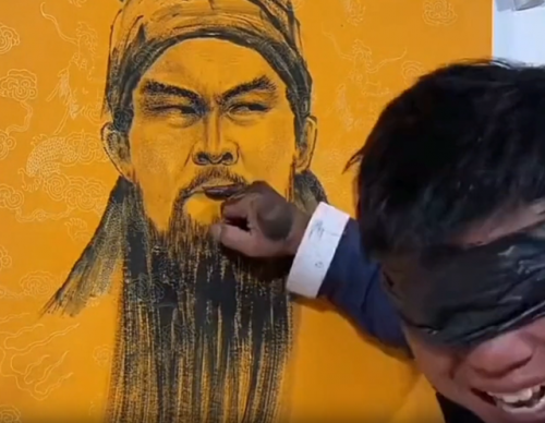 河南疯癫画家排名前十(河南尹连英画家的画)插图16