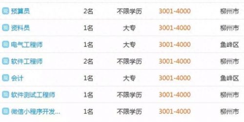 柳州排名前十企业招聘(柳州国企待遇排名前十)插图14
