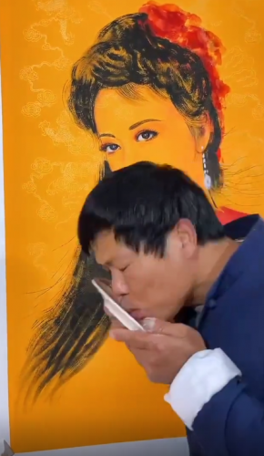 河南疯癫画家排名前十(河南尹连英画家的画)插图5