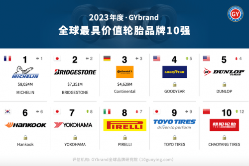 美国轮胎排行榜前十名(世界轮胎十大排名最新)插图