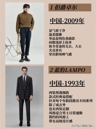 名牌男装加盟店排行榜(潮男装加盟店10大品牌)插图