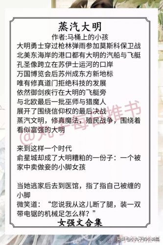 女强小说排行榜前十名(强女学生小说合集)插图7