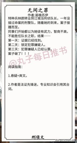 刑侦小说排行榜前十名(阴间神探有声)插图7