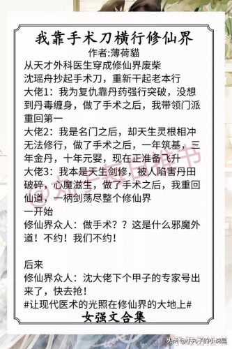 女强小说排行榜前十名(强女学生小说合集)插图8