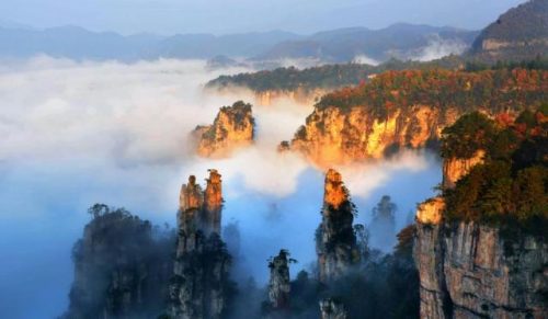 山景排行榜(黄山漂亮还是老君山漂亮)插图4