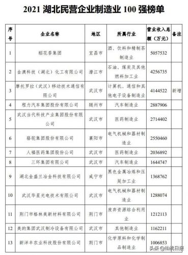 仙桃知名企业排行榜(仙桃最大的10大企业)插图12