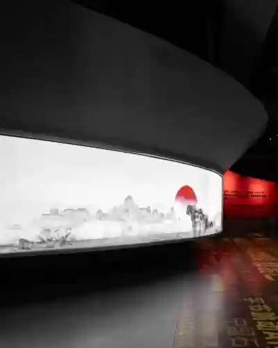 中关村十大企业展厅(展厅展馆企业展厅设计)插图6