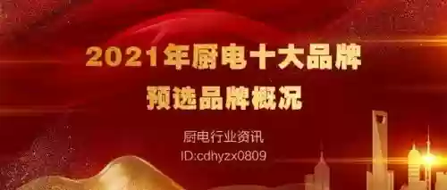 2017十大名牌厨电(厨电排名前十的品牌)插图