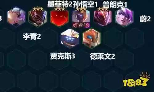 南昌阵容装备搭配插图