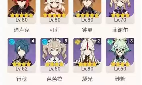 原神阵容搭配图片插图