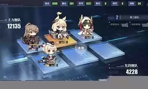 碧蓝航线先锋阵容搭配插图