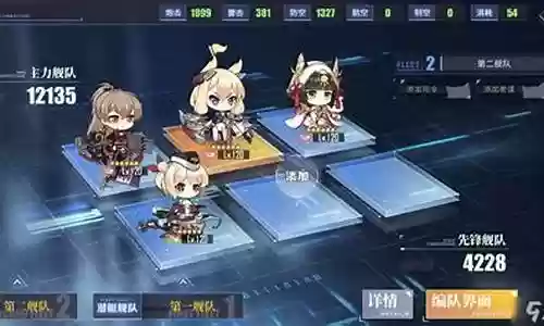 碧蓝航线土豪阵容搭配插图