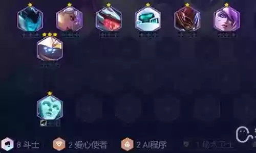 爱心斗士阵容搭配图表插图