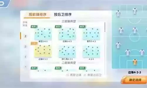 足球极致进攻阵容搭配插图