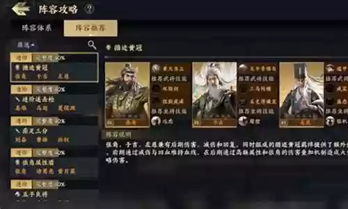战地无双阵容搭配插图
