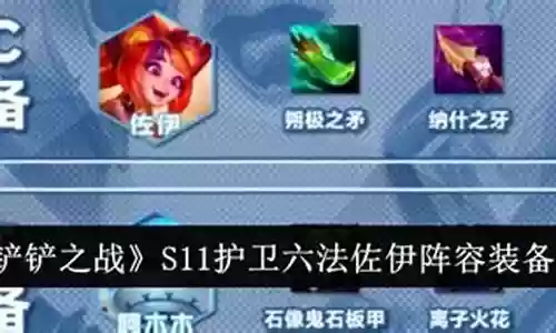 六护卫阵容搭配装备插图